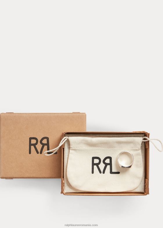 argint bărbați Ralph Lauren inel cu sigiliu din argint sterling realizat manual 046888888