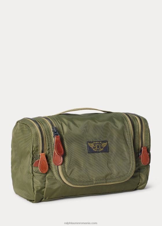 măsline drab bărbați Ralph Lauren kit de călătorie din pânză de nailon 046888871