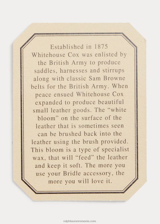 verde de curse britanic bărbați Ralph Lauren căpăstru din piele 046882345