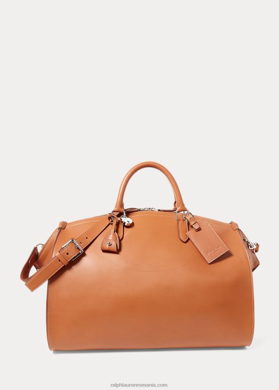 rl aur bărbați Ralph Lauren şa piele de viţel weekender 046889033