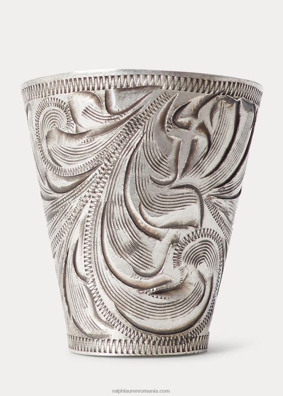 argint bărbați Ralph Lauren glisor bandana gravat 046888902