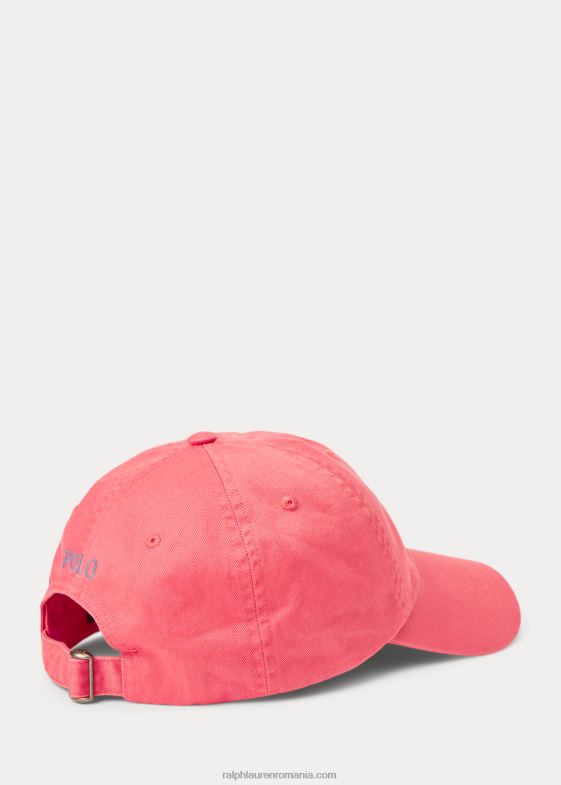 cer roșu bărbați Ralph Lauren șapcă din bumbac chino 046882493