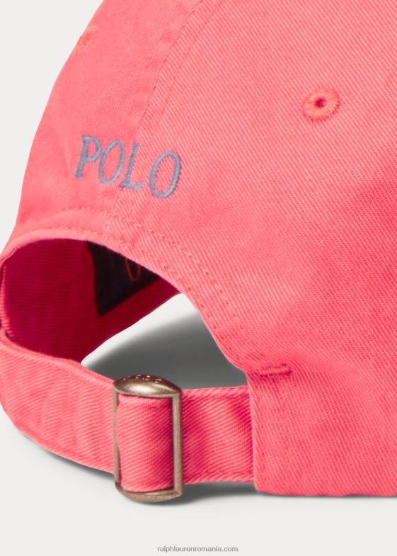 cer roșu bărbați Ralph Lauren șapcă din bumbac chino 046882493
