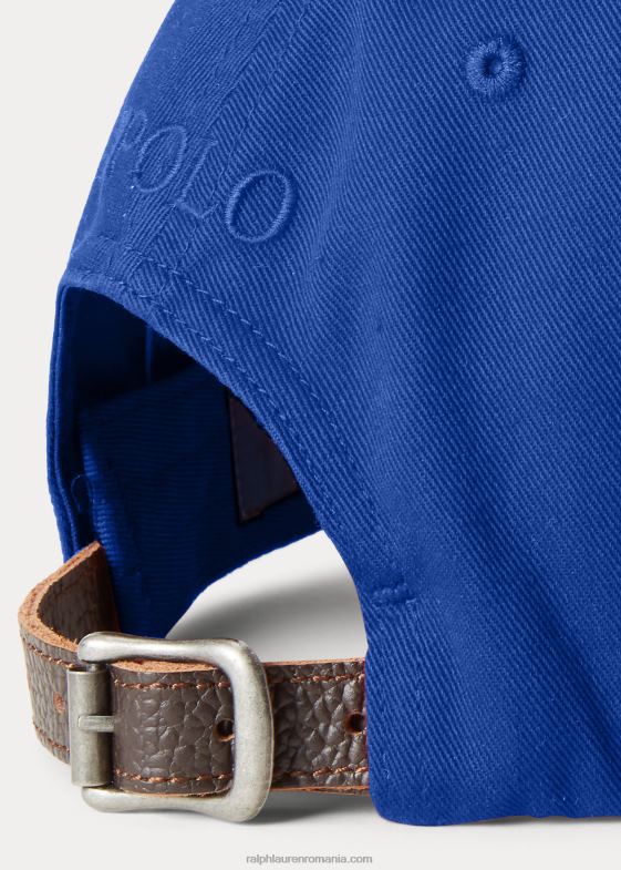 moștenire regală bărbați Ralph Lauren șapcă cu minge mare ponei chino 046882357