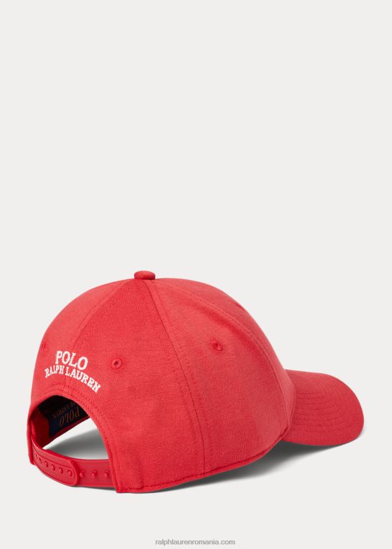 roșu tribord bărbați Ralph Lauren sapca de minge ponte 046882486