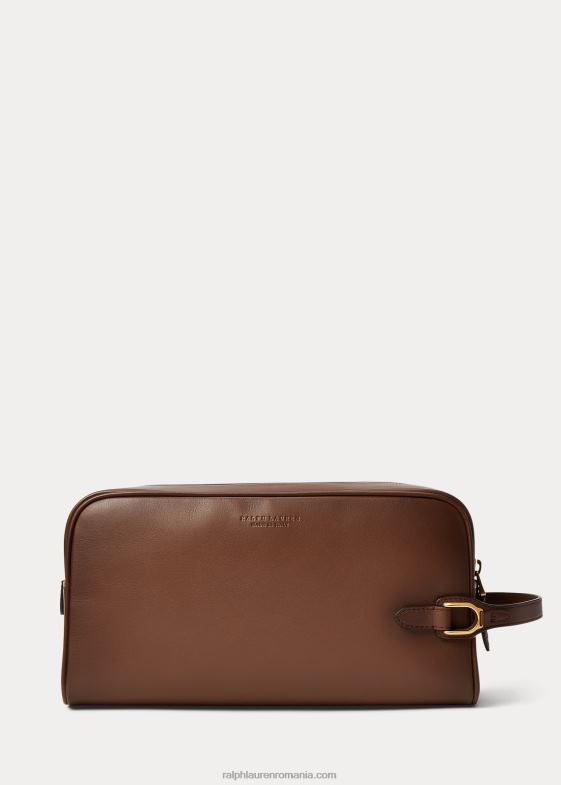 castan bărbați Ralph Lauren husă de călătorie din piele de vițel lustruită welington 046888997