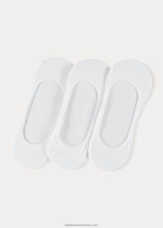 alb bărbați Ralph Lauren șosete rochie de neprezentare pachet de 3 046888812