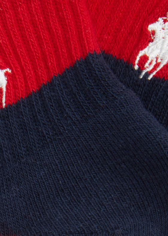 asortat bărbați Ralph Lauren șosete americana quarter-crew pachet de 3 046882314