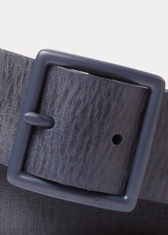 marina newport bărbați Ralph Lauren centura din piele cerata 046882401