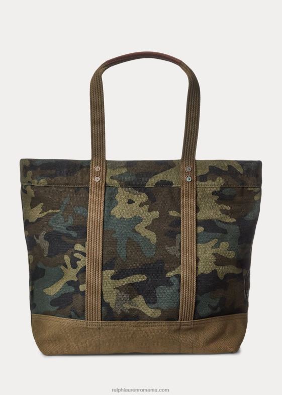 camuflaj bărbați Ralph Lauren toc de pânză 046888769