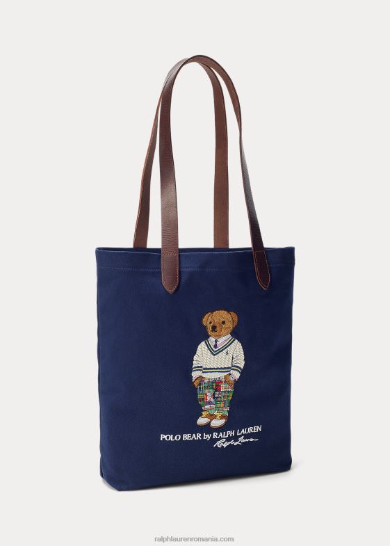 marina newport bărbați Ralph Lauren toc tip shopper din twill de urs polo 046882332