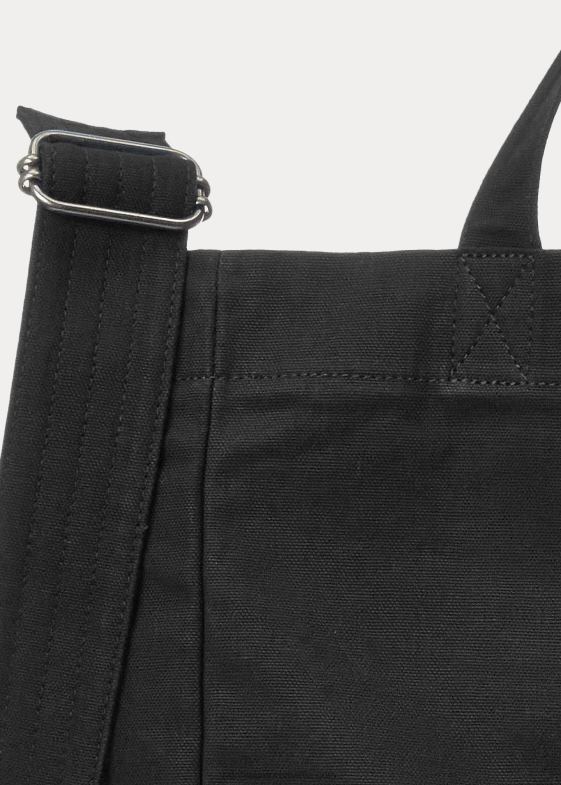 negru bărbați Ralph Lauren tote shopper din pânză 046885245