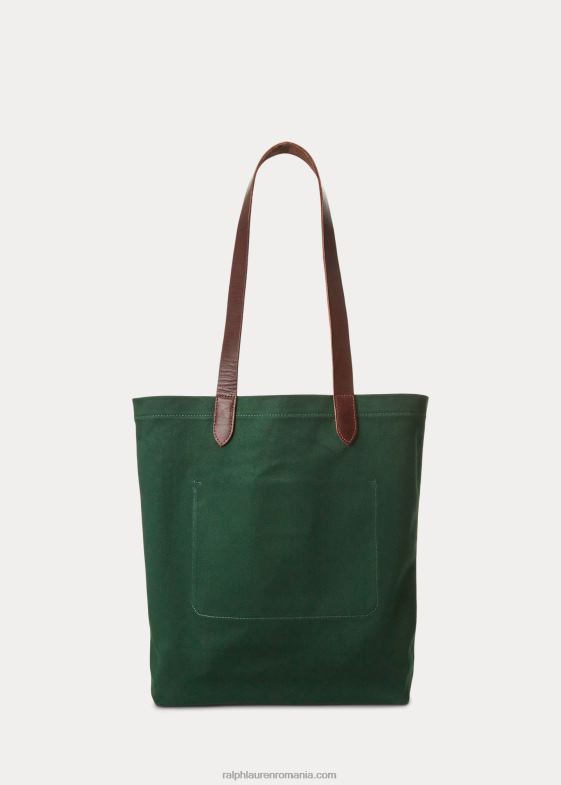 pădure nouă bărbați Ralph Lauren toc tip shopper din twill de urs polo 046882331