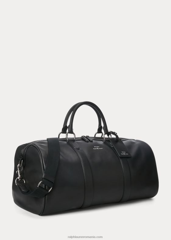 negru bărbați Ralph Lauren borcană din piele netedă 046882235