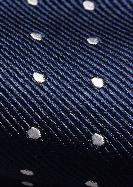 bleumarin/alb bărbați Ralph Lauren papion repp din mătase cu buline 046882287