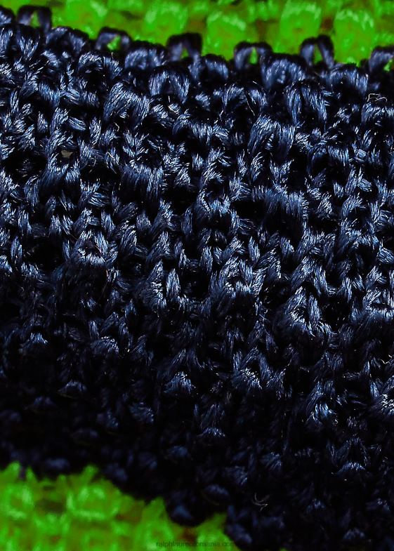 bleumarin/verde bărbați Ralph Lauren cravată din mătase tricot în dungi 046882282