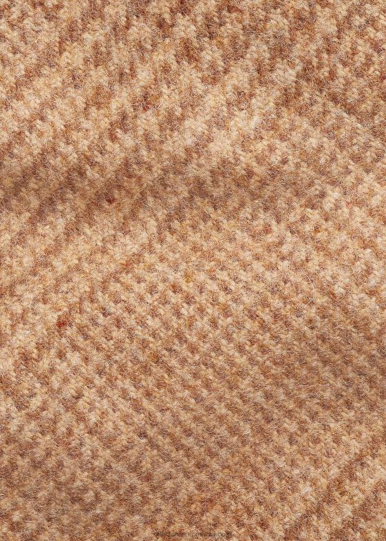 cămilă/maro bărbați Ralph Lauren cravată din lână în carouri Glen 046888927