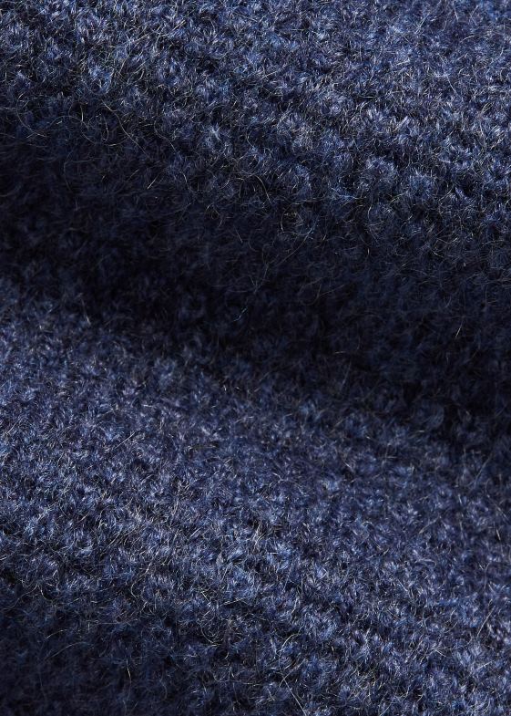 dark nimes blue melange bărbați Ralph Lauren tricot cravată de cașmir 046888963