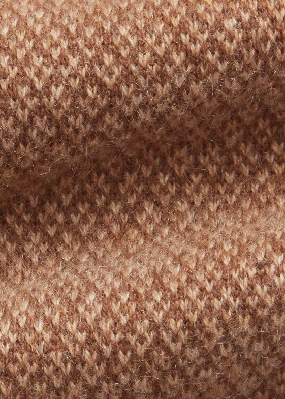 moca/cămilă bărbați Ralph Lauren cravată din cașmir tricot diamant birdseye 046888933