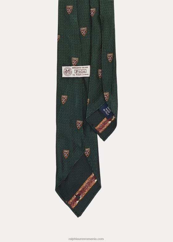 verde bărbați Ralph Lauren cravata club de colectie morehouse 046882640