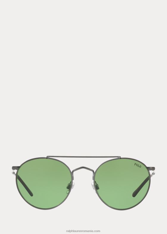 cărbune bărbați Ralph Lauren ochelari de soare panto 046888786