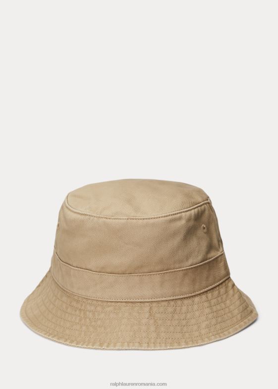 bronz de lux bărbați Ralph Lauren pălărie chino din bumbac 046882288