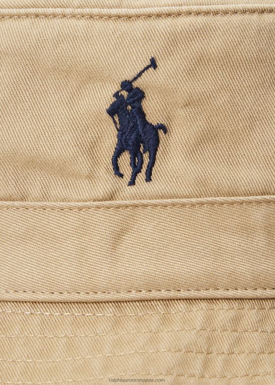 bronz de lux bărbați Ralph Lauren pălărie chino din bumbac 046882288
