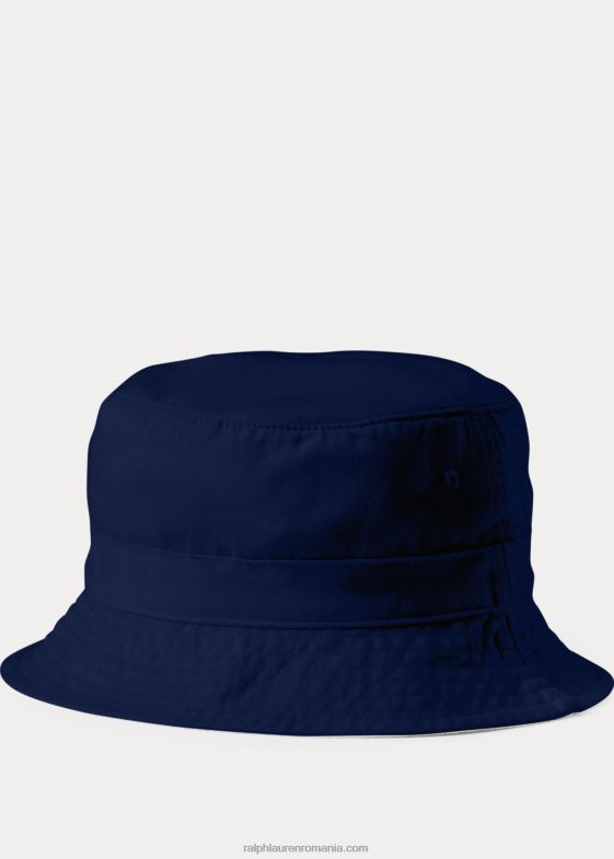 marina newport bărbați Ralph Lauren pălărie de găleată din bumbac 046882252