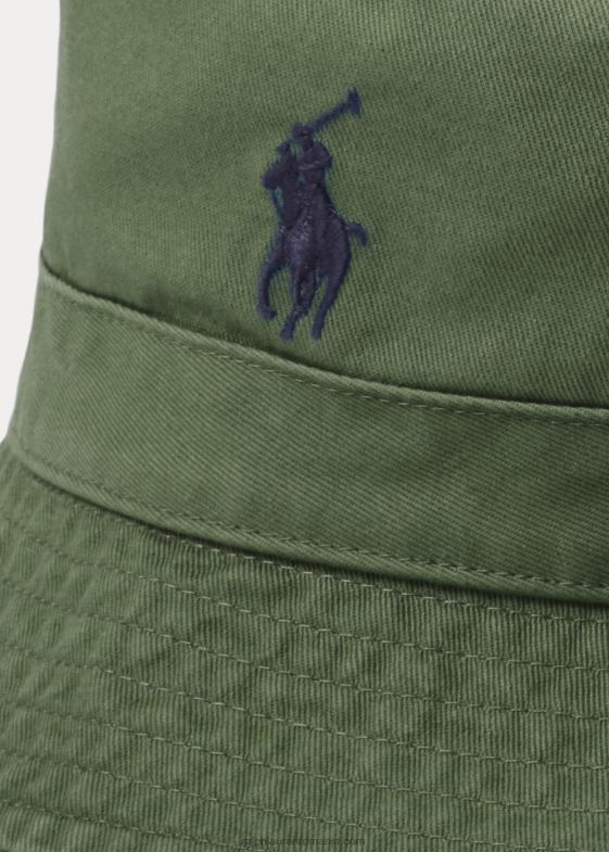 pădure spălată bărbați Ralph Lauren pălărie chino din bumbac 046882291