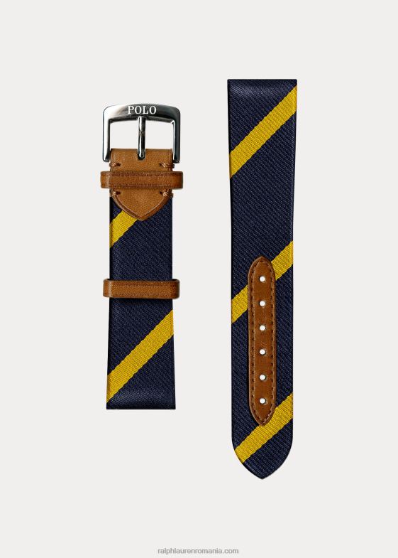 cadran alb bărbați Ralph Lauren Ceas de urs polo nautic de 42 mm 046882803