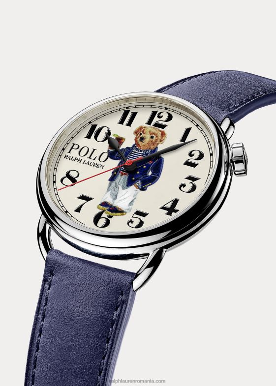 cadran alb bărbați Ralph Lauren ceas de mână bear riviera 046882802