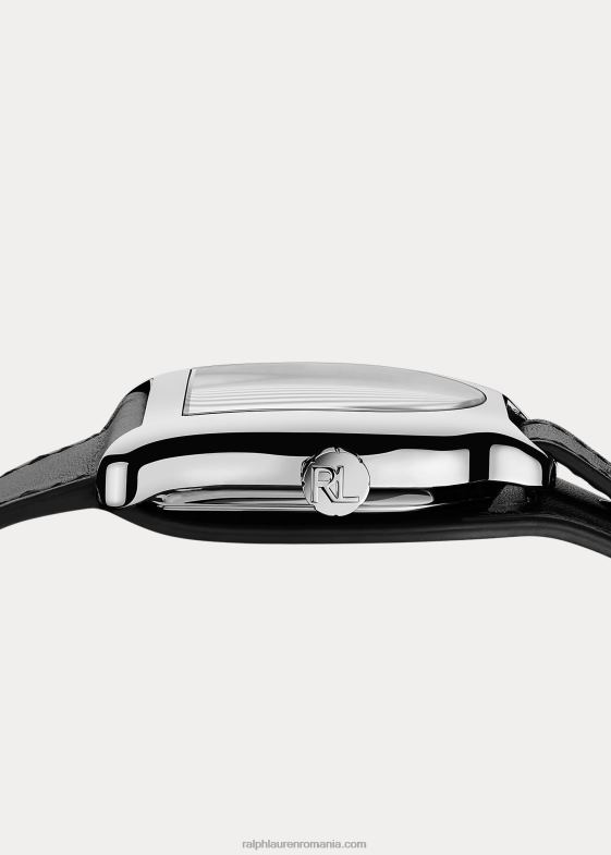 cadran alb bărbați Ralph Lauren oțel mare 046882808