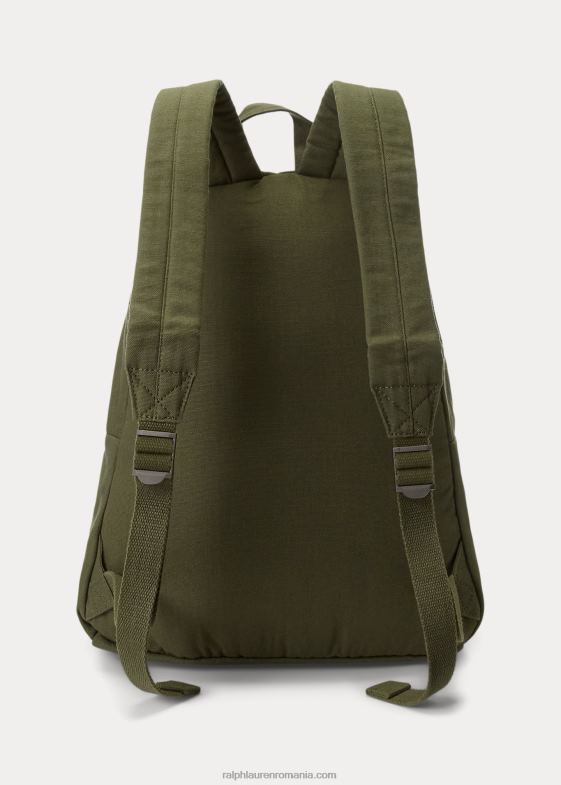 salvie întunecată bărbați Ralph Lauren rucsac de pânză 046882389