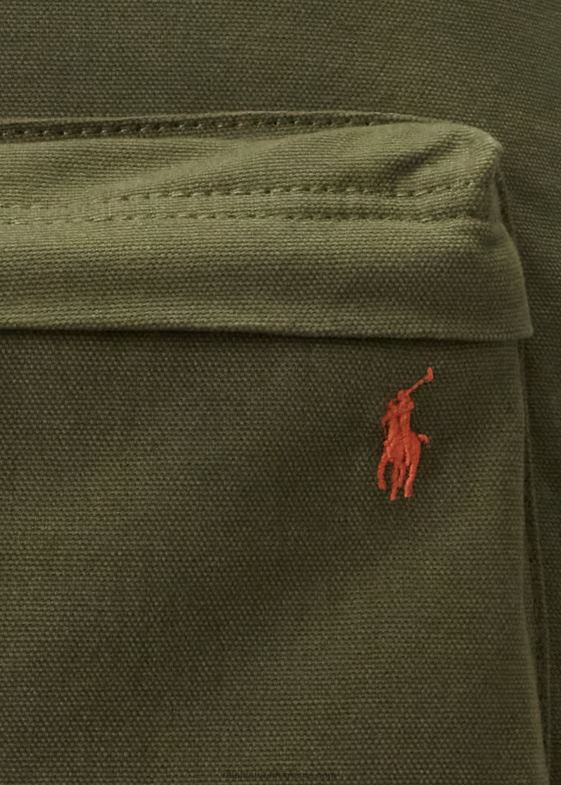 salvie întunecată bărbați Ralph Lauren rucsac de pânză 046882389