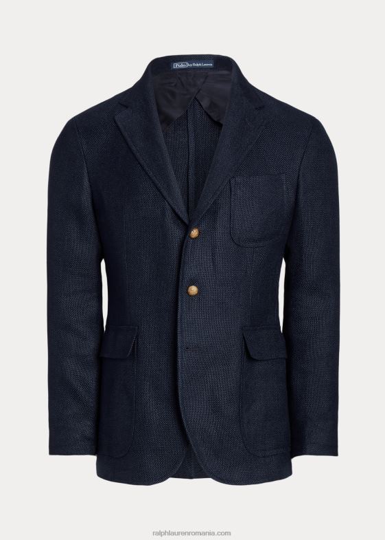 marina bărbați Ralph Lauren blazer polo din in moale, ușor 04688972