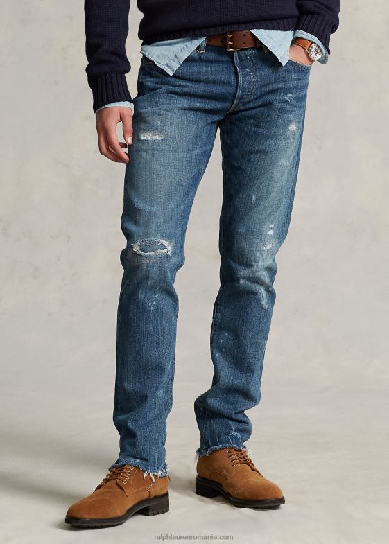 Abraham bărbați Ralph Lauren blugi învechit sullivan slim 04688978