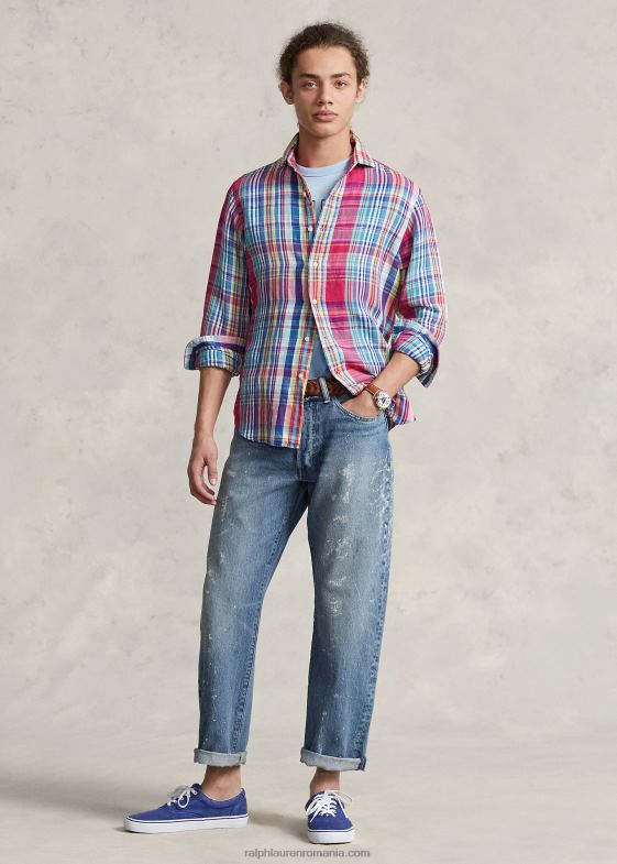 buckfield bărbați Ralph Lauren blugi vintage cu ajustare clasică stretch 046888521