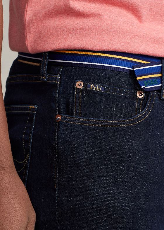 clătiți întindere bărbați Ralph Lauren blugi drept relaxați Hampton 046881393