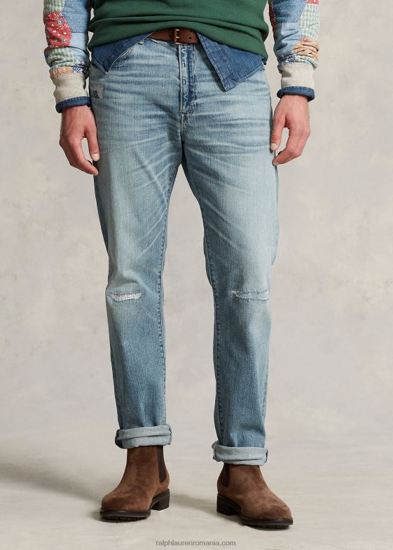 holt bărbați Ralph Lauren blugi stretch drept varick slim 046881351