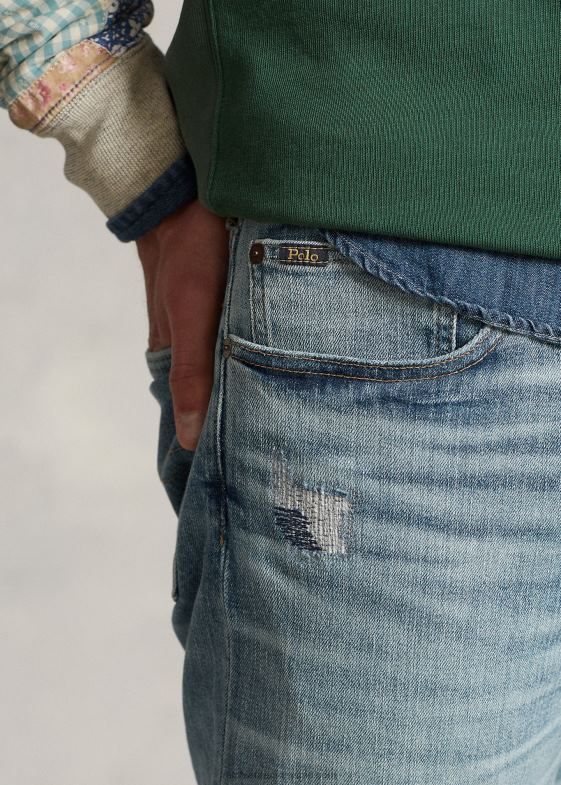 holt bărbați Ralph Lauren blugi stretch drept varick slim 046881351