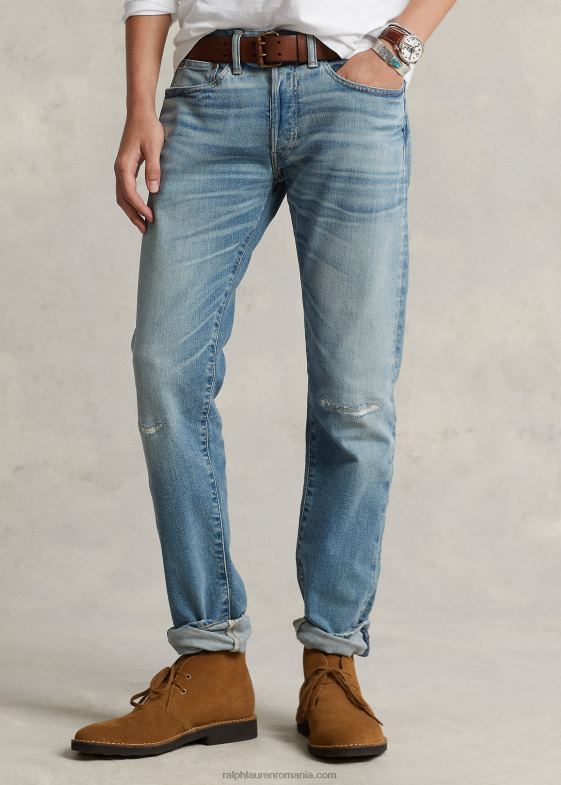 holt bărbați Ralph Lauren blugi stretch slim, învechit, sullivan 046888440