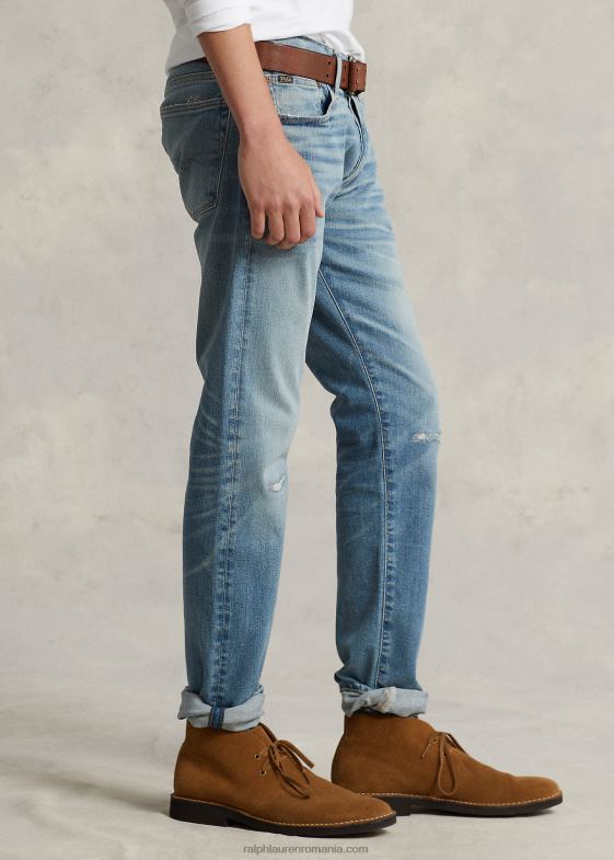 holt bărbați Ralph Lauren blugi stretch slim, învechit, sullivan 046888440