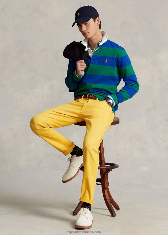 înotătoare galbenă bărbați Ralph Lauren blugi slim stretch sullivan 04688466