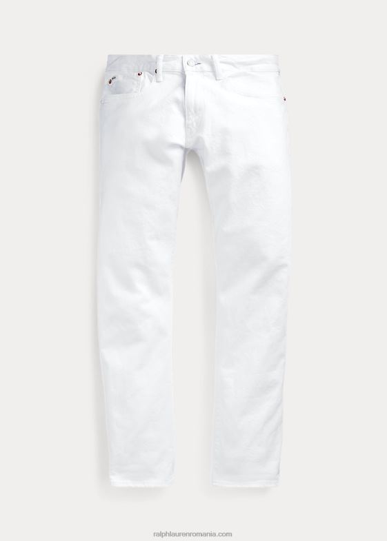 întindere albă bărbați Ralph Lauren blugi drept relaxați Hampton 04688283
