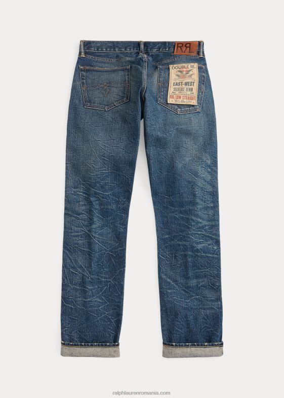 spălătorie odesa bărbați Ralph Lauren blugi cu tăietură dreaptă joasă 046881700