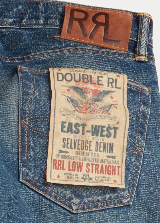 spălătorie odesa bărbați Ralph Lauren blugi cu tăietură dreaptă joasă 046881700