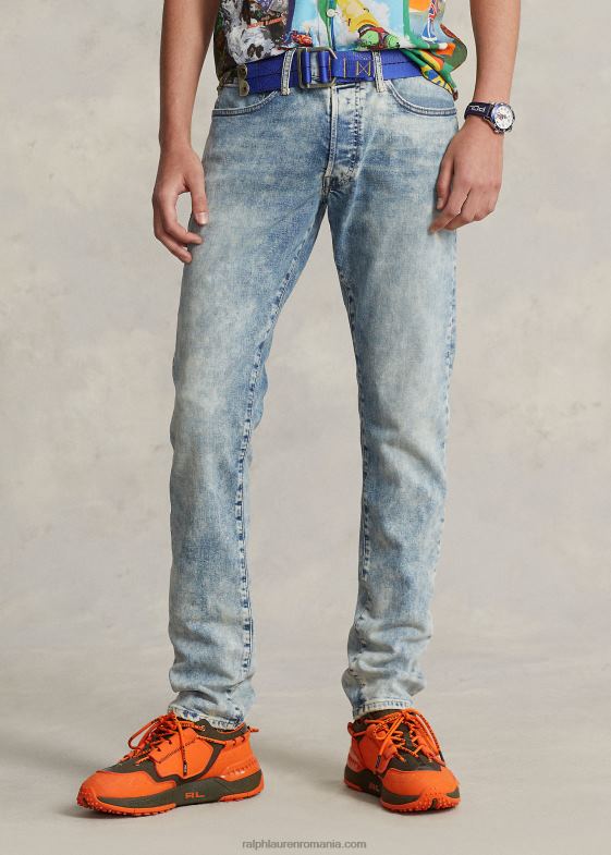 watson bărbați Ralph Lauren blugi de performanță slim decolorați sullivan 04688891