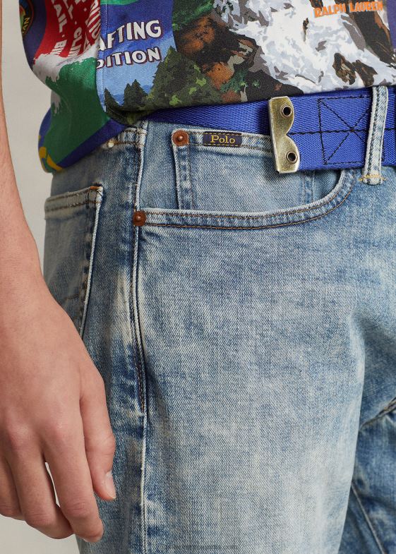 watson bărbați Ralph Lauren blugi de performanță slim decolorați sullivan 04688891