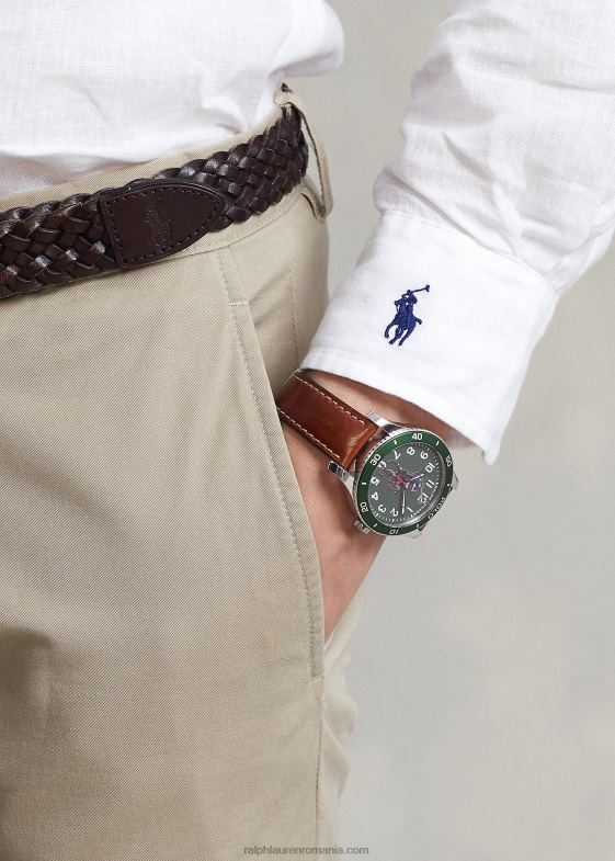 alb bărbați Ralph Lauren cămașă de in cambray personalizată 04688964