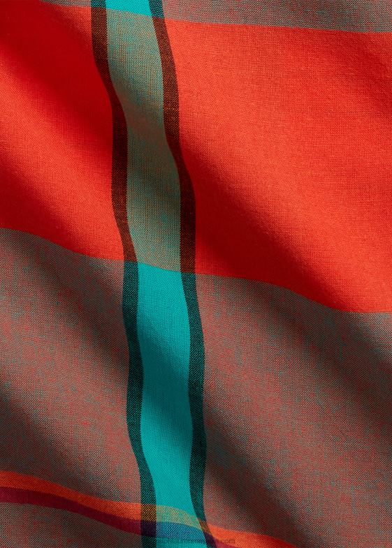 cămașă distractivă Madras bărbați Ralph Lauren madras fun overshirt 046881376